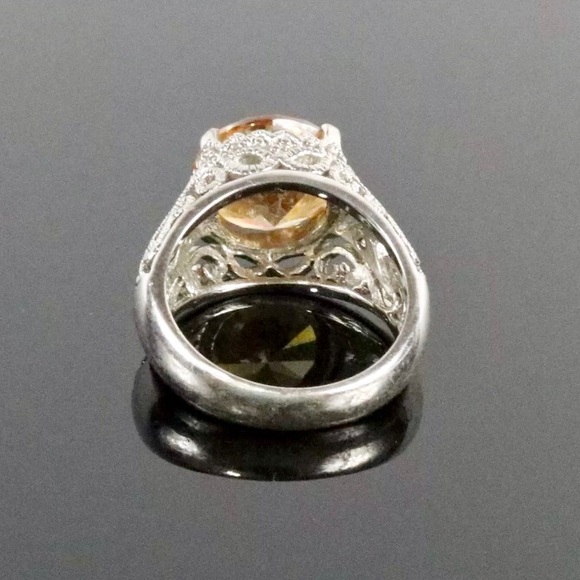 JOSEPH ESPOSITO JUBILEE PEACH, STERLING SILVR RING - Picture 6 of 8
